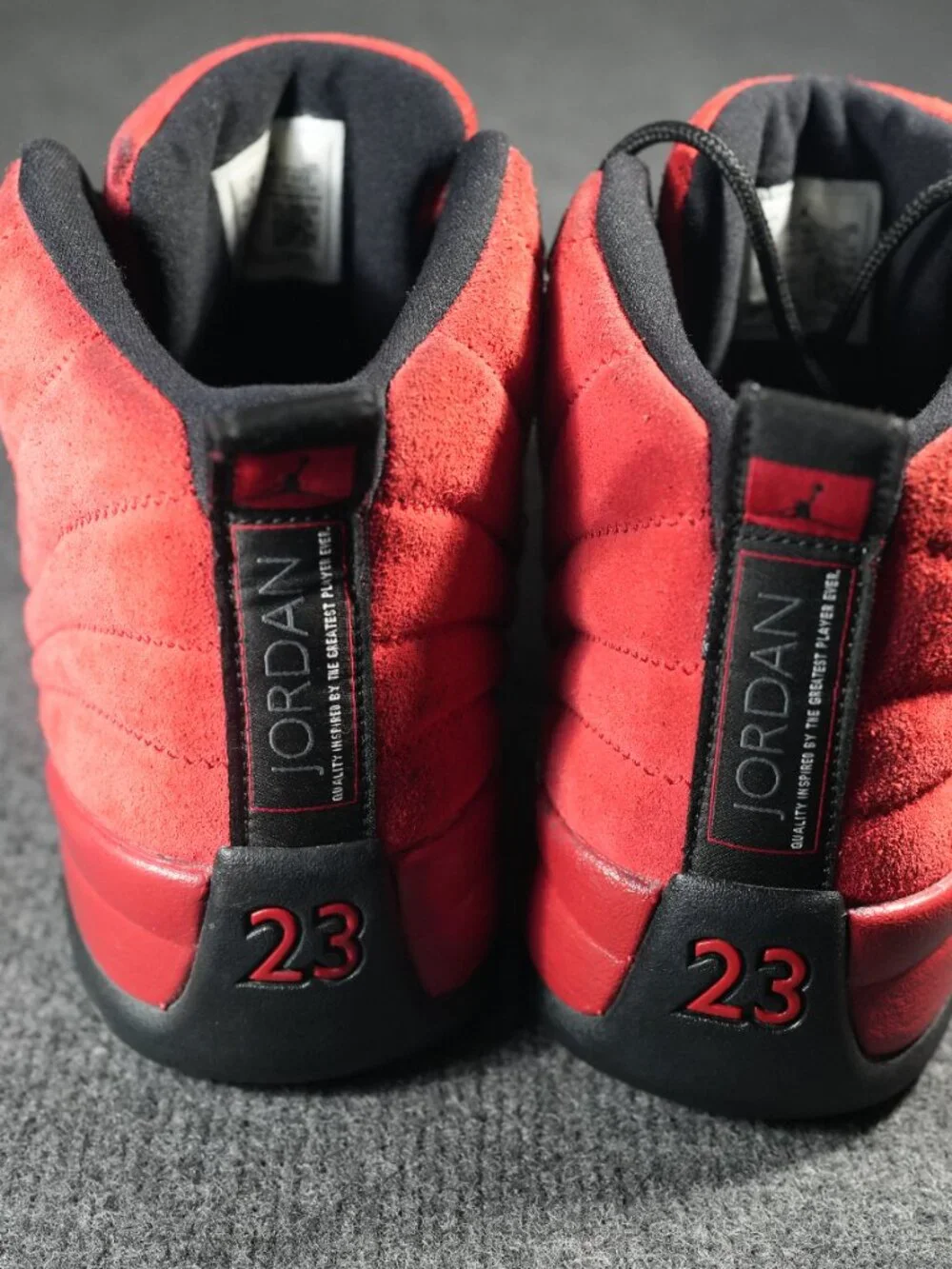 Jordan 12 Retro Reverse Flu Game 2020 Sneakers - Size 9